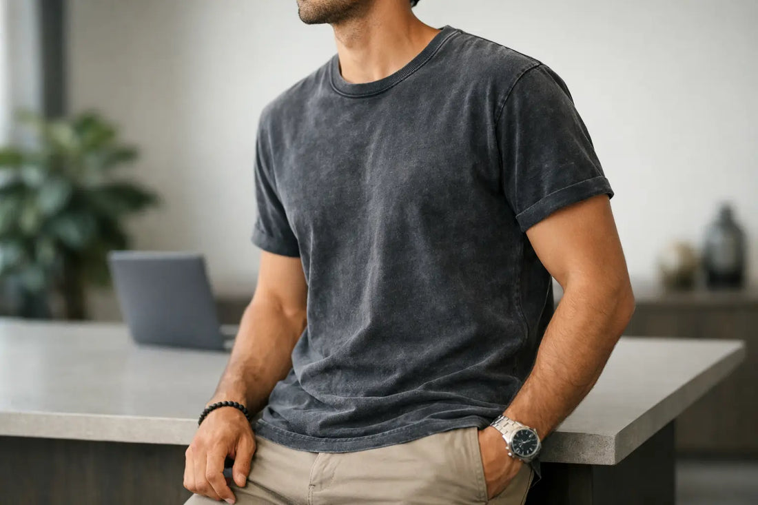 How to Wear Washed T Shirts With Intent