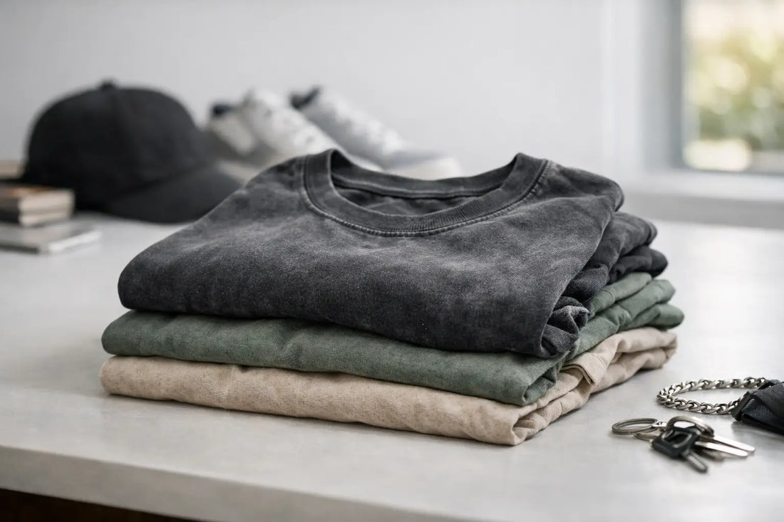 Washed Cotton Streetwear Tees That Earn Rotation