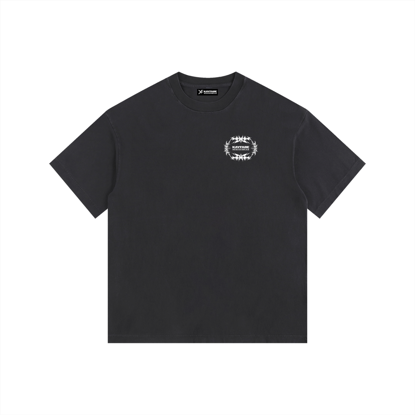 OMEN Vintage Washed Oversized Cotton T-Shirt