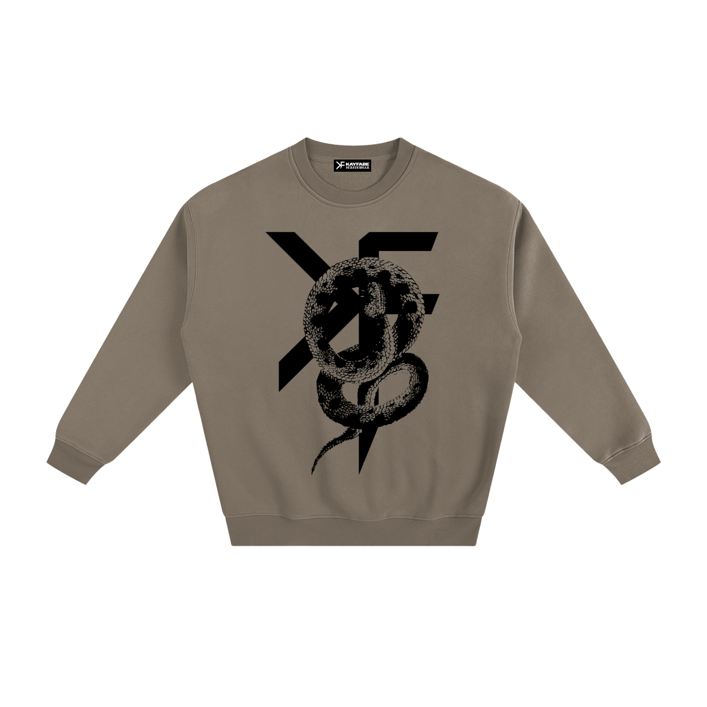 SCALES Fleeced Sweatshirt - Gray Coffee