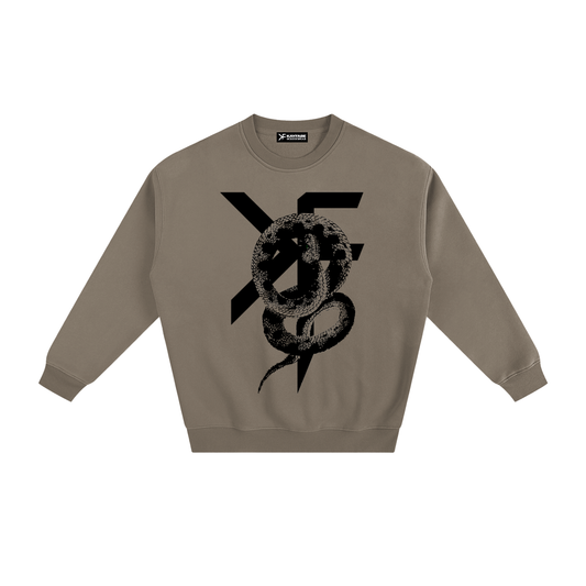 SCALES Fleeced Sweatshirt - Gray Coffee