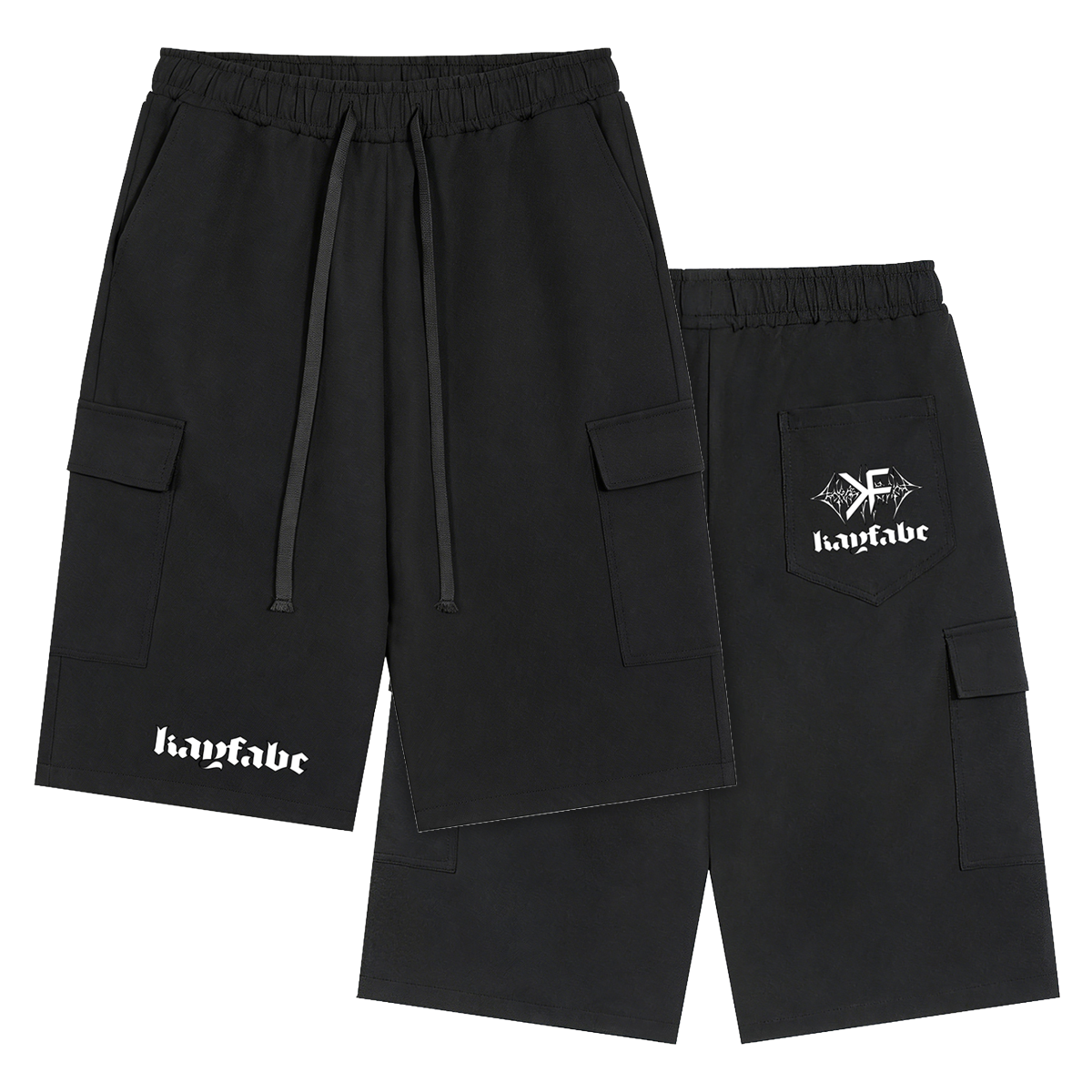COVENANT Drawstring Cargo Shorts