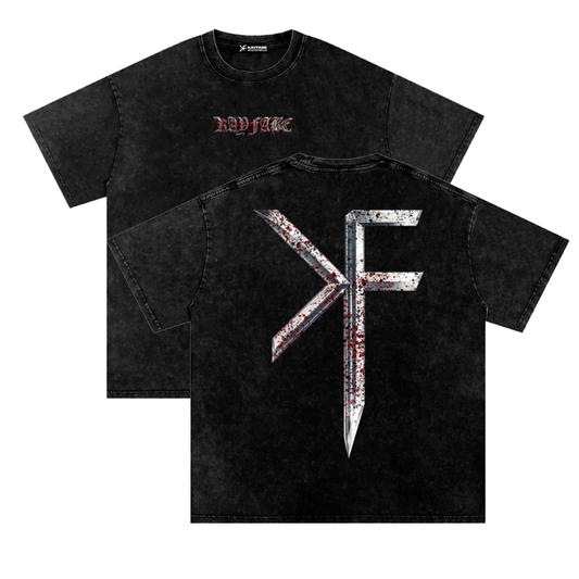 CLAYMORE Vintage Washed Oversized Cotton T-Shirt