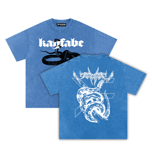 CONSTRICT Vintage Washed Oversized Cotton T-Shirt