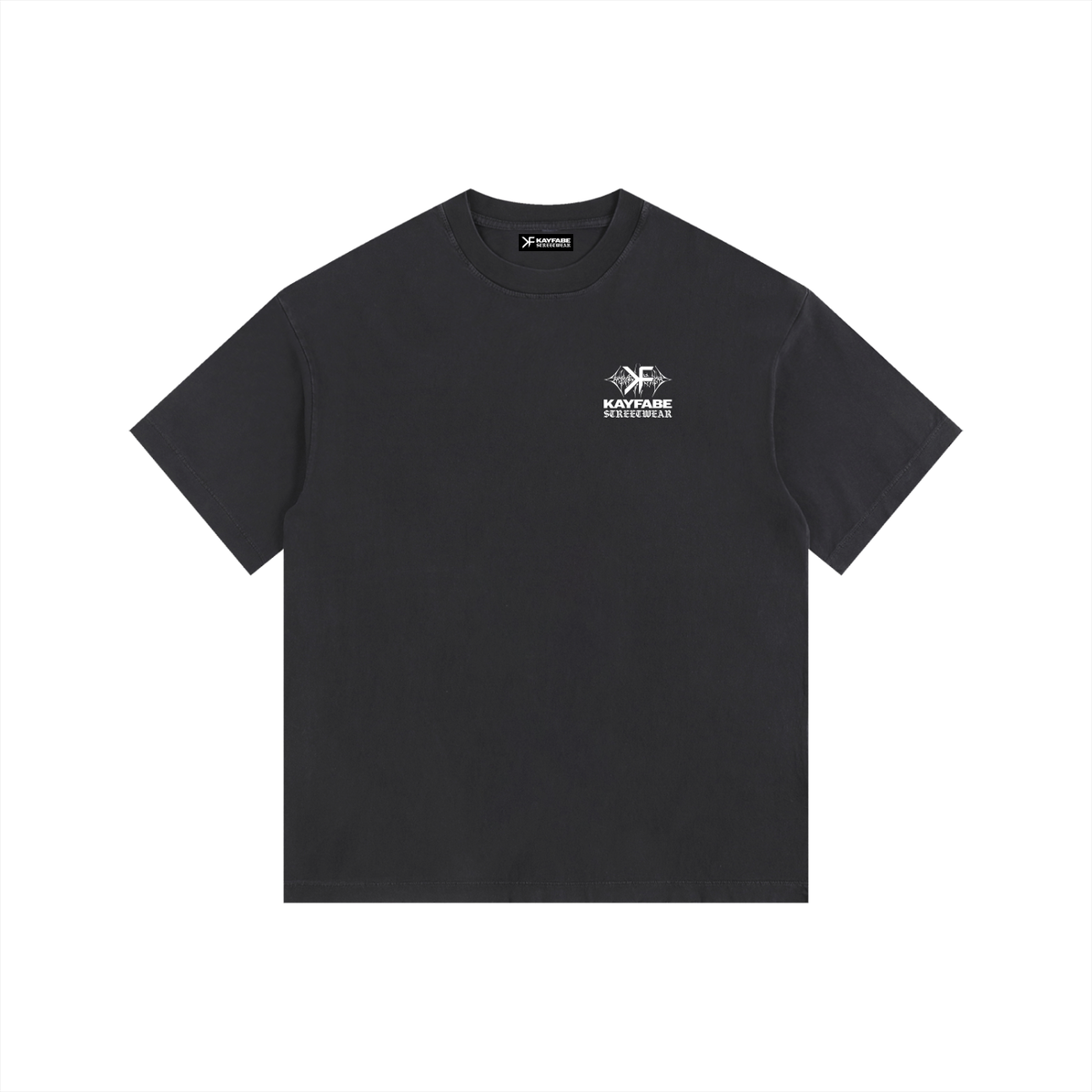 BRAND Vintage Washed Oversized Cotton T-Shirt