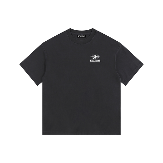 BRAND Vintage Washed Oversized Cotton T-Shirt