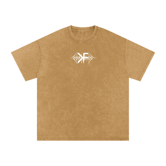 DESERT FADE Vintage Washed Oversized Cotton T-Shirt