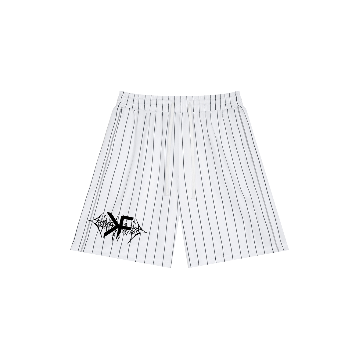 HOME-RUN Striped Loose Fit Shorts